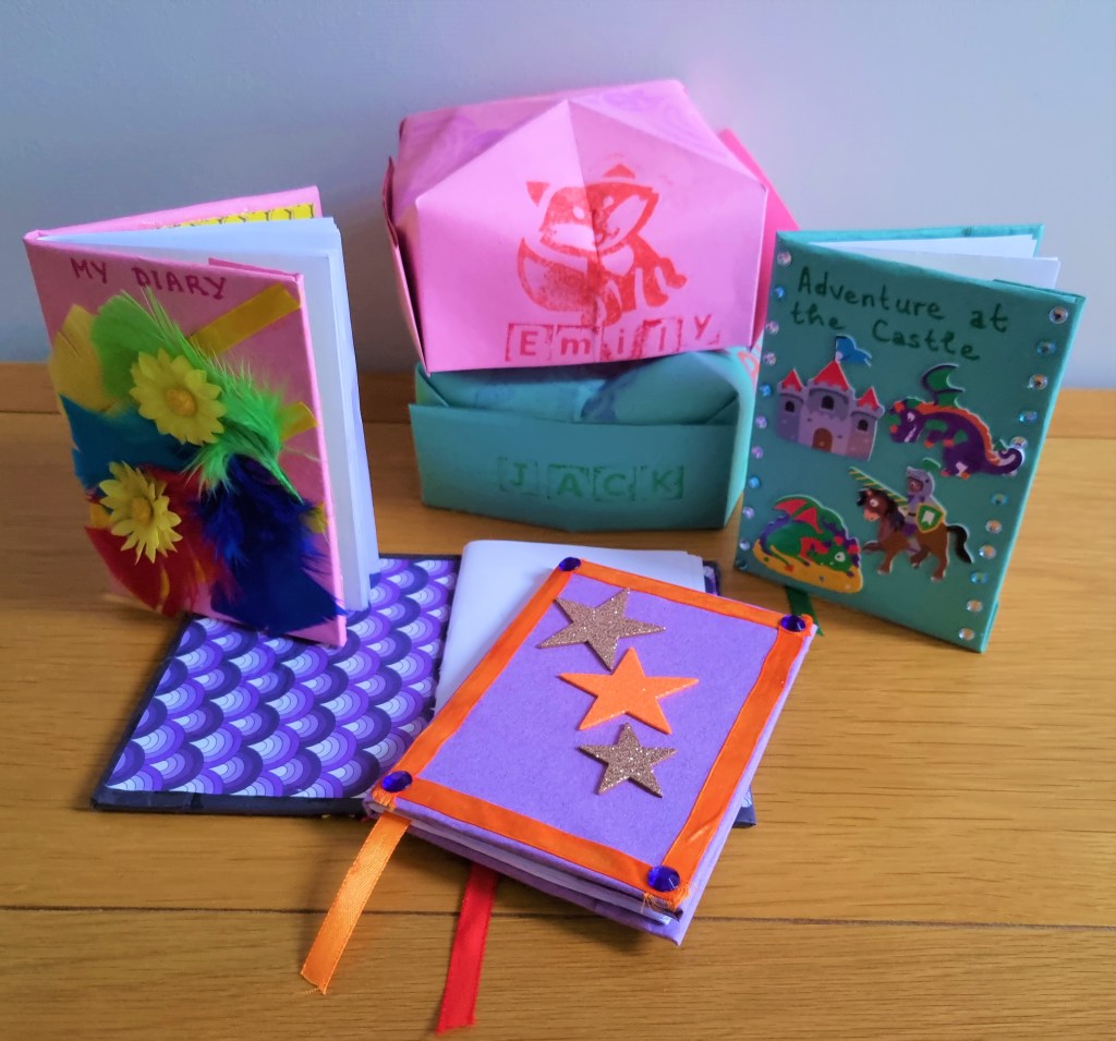 Children's book making workshops provided by Scéal Heritage Consultancy,